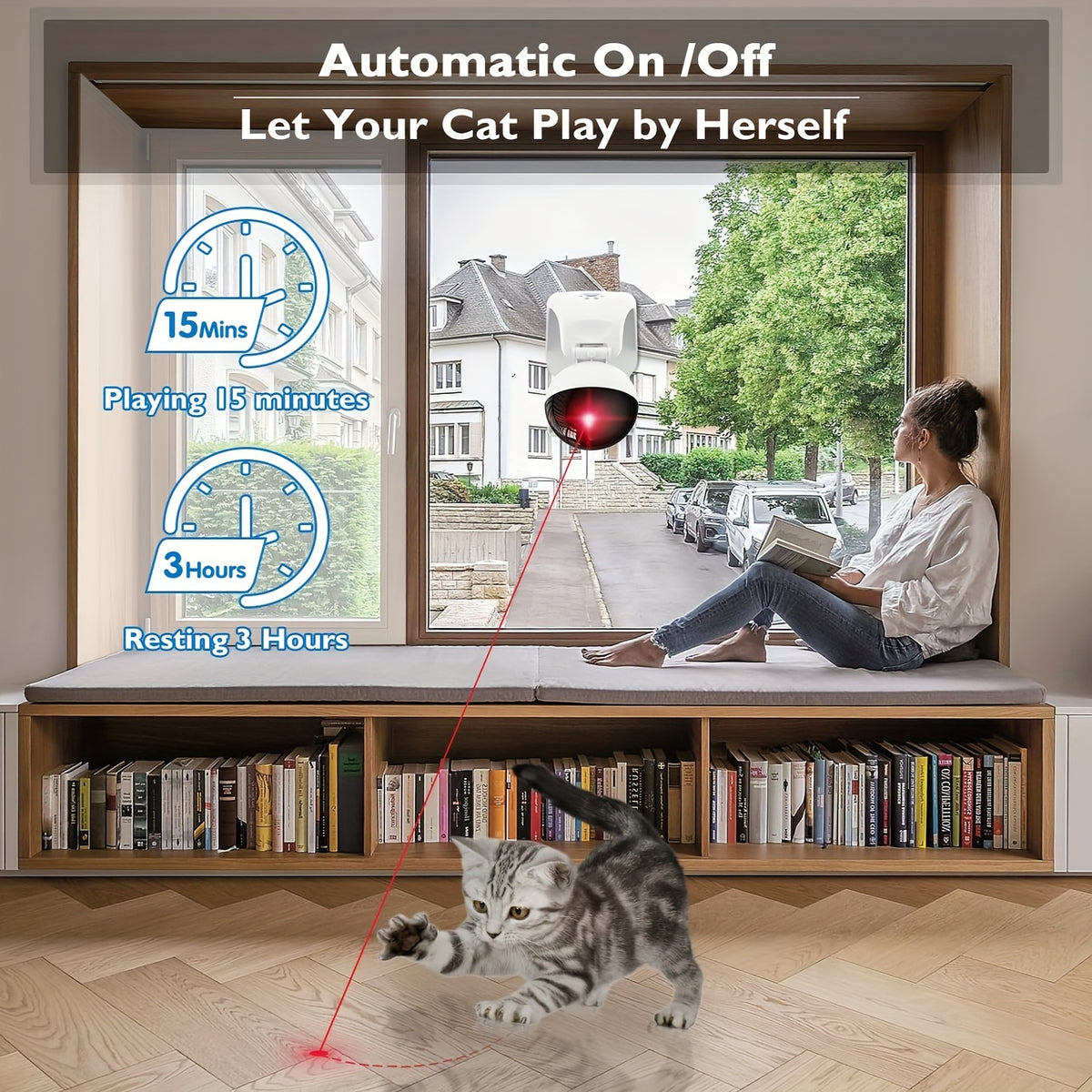 LumiChase™ Smart Laser Toy